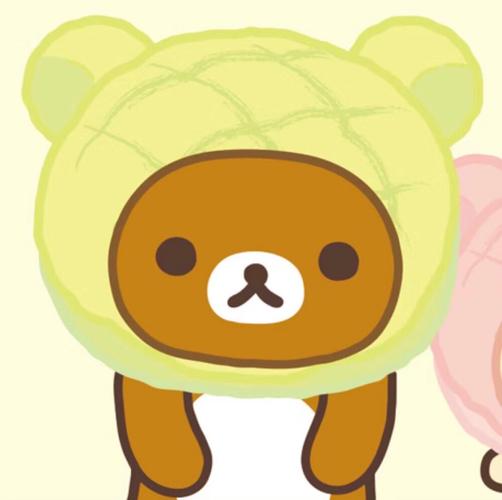 轻松熊情侣头像图片_卡通可爱的轻松熊图片大全-4