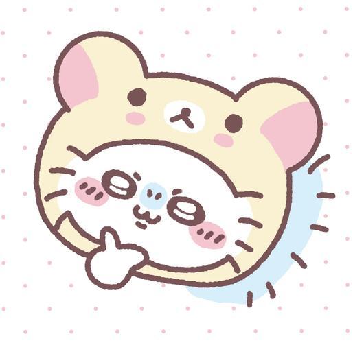 轻松熊情侣头像图片_卡通可爱的轻松熊图片大全-10