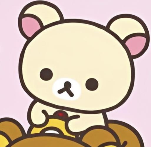 轻松熊情侣头像图片_卡通可爱的轻松熊图片大全-5